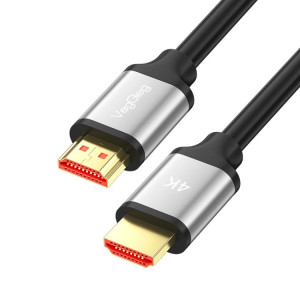 Câble HDMI 2.0 HD VegGieg V-H301 pour décodeur TV 4K 60 Hz, câble de projection vidéo pour écran d'ordinateur, longueur : 20 m SV3307771-20